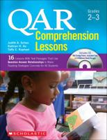 QAR Comprehension Lessons: Grades 2–3: 16 Lessons With Text Passages That Use Question Answer Relationships to Make Reading Strategies Concrete for All Students 054526409X Book Cover