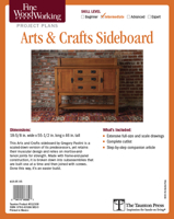 Fine Woodworking's Arts & Crafts Sideboard Plan 1631863827 Book Cover