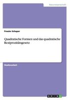 Quadratische Formen und das quadratische Reziprozit�tsgesetz 3640760549 Book Cover