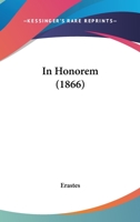 In Honorem M- (1866) 1164679058 Book Cover