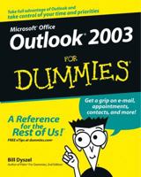 Outlook 2003 for Dummies 0764537598 Book Cover