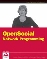 Opensocial Network Programming 0470442220 Book Cover