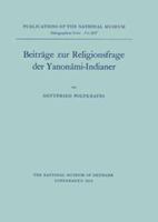 Beitrage Zur Religionsfrageder Yanomami 8748000507 Book Cover