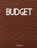 Budget Workbook: 12 Month Budget Planner Book, Financial Planning Journal,Monthly Expense Tracker and Organizer Bill Tracker, Expense Tracker, Home Budget book (Leather Brown Design) 1694211347 Book Cover