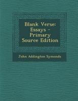 Blank Verse 1021893277 Book Cover