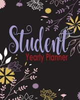 Yearly Student Planner: Goals Planner and Logbook Tracker and Plan for Your Habits and Monthly Calendar Healthy Lifestyle Productivity with My Friends (Teens) 1655833243 Book Cover
