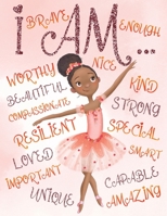 I Am: Empowering Coloring Book for Black and Brown Girls with Natural Curly Hair | Positive Affirmations for African American Girls B08X5WCVCN Book Cover