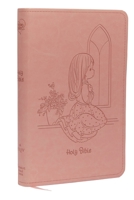 NRSVCE, Precious Moments Bible, Pink, Leathersoft, Comfort Print: Holy Bible 0785239332 Book Cover