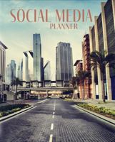 Social Media Planner & Organizer: For Influencers: Plan, Track & Analyze Multiple Media Platforms at Once -- City 1685160476 Book Cover