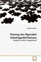Testung des figuralen Arbeitsgedächtnisses 3639244206 Book Cover