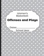 Womens Basketball Offenses and Plays Dates: School Year: Undated Coach Schedule Organizer For Teaching Fundamentals Practice Drills, Strategies, Offense Defense Skills, Development Training and Leader 1078031282 Book Cover