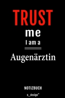 Notizbuch f�r Augen�rzte / Augenarzt / Augen�rztin: Originelle Geschenk-Idee [120 Seiten liniertes blanko Papier] 1692803328 Book Cover