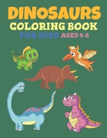 Dinosaur Coloring Book For Kids Ages 4-8: Dinosaur Coloring Book picture, Birthday Party Activity, Beautiful Hand Drawn Book Style With 40 Coloring ... coloring book pages,Dinosaur Activity B07Y4HSVD5 Book Cover