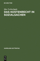 Das Kostenrecht in Sozialsachen 3110031272 Book Cover