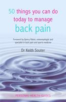 50 Things You Can Do Today to Manage Back Pain 184953120X Book Cover