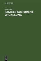 Israels Kulturentwickelung 137446953X Book Cover