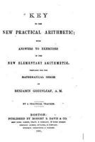 Key To The New Practical Arithmetic: With Answers To Exercises In The New Elementary Arithmetic 1248429540 Book Cover