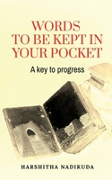 Words to be kept in your pocket B09SG8LK3Q Book Cover