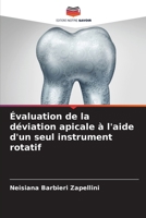 Évaluation de la déviation apicale à l'aide d'un seul instrument rotatif 6207289889 Book Cover