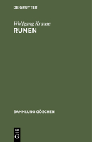 Runen (Sammlung Göschen) 3112310837 Book Cover