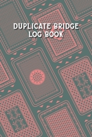 Duplicate Bridge Logbook: A book of log sheets: Perfect for scorekeeping: Playing card pattern cover 1708627510 Book Cover