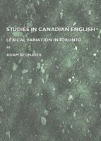 Studies in Canadian English: Lexical Variation in Toronto 1443805904 Book Cover