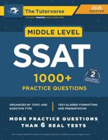 Middle Level SSAT: 1000+ Practice Questions 1732167729 Book Cover