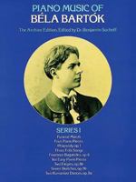 Piano Music of Bela Bartok, Series I 0486241084 Book Cover