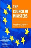 The Council Of Ministers 0333948653 Book Cover