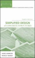 Simplified Design of Concrete Structures (Parker/Ambrose Series of Simplified Design Guides) 0470044144 Book Cover
