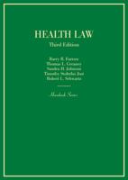 Health Law (Hornbook) 0314289070 Book Cover