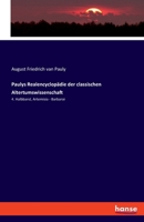 Paulys Realencyclopadie Der Classischen Altertumswissenschaft 3741104841 Book Cover
