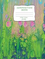 Composition Book: Narrow Ruled, 100 pages, 7.44" x 9.69" 1725624435 Book Cover