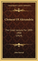 Clement of Alexandria 1016773404 Book Cover