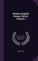 Modern English Essays; 1 1014649013 Book Cover