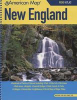 American Map New England Road Atlas 0841655081 Book Cover