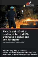 Riciclo dei rifiuti di ossido di ferro di El-Dekhaila e riduzione con idrogeno (Italian Edition) 6208537967 Book Cover