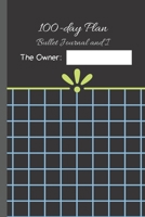 100-day Plan: Bullet Journal and I (Dot and grid- cream) 1670002489 Book Cover