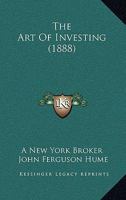 The Art Of Investing 1017268525 Book Cover