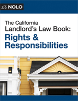 The California Landlord's Law Book: Rights & Responsibilities 1413332501 Book Cover