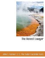 The Honest Lawyer 1140401270 Book Cover