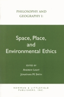 Philosophy and Geography I 0847682218 Book Cover
