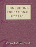 Conducting Educational Research 0155129805 Book Cover
