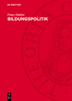 Bildungspolitik: Erlebt Und Mitgestaltet 3112735080 Book Cover