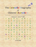 The Colourful Biography of Chinese Characters, Volume 2: The Complete Book of Chinese Characters with Their Stories in Colour, Volume 2 1501034340 Book Cover