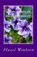 Daily Words of Encouragement 149360015X Book Cover