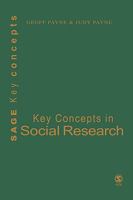 Key Concepts in Social Research 0761965432 Book Cover