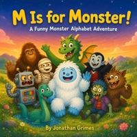 M is for Monster!: A Funny Monster Alphabet Book for Kids (Fun First ABC Books) B0H416GXGV Book Cover