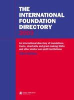 The International Foundation Directory 2003 1857431405 Book Cover