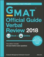 GMAT Official Guide 2018 Verbal Review: Book + Online (Official Guide for Gmat Verbal Review) 1119387442 Book Cover